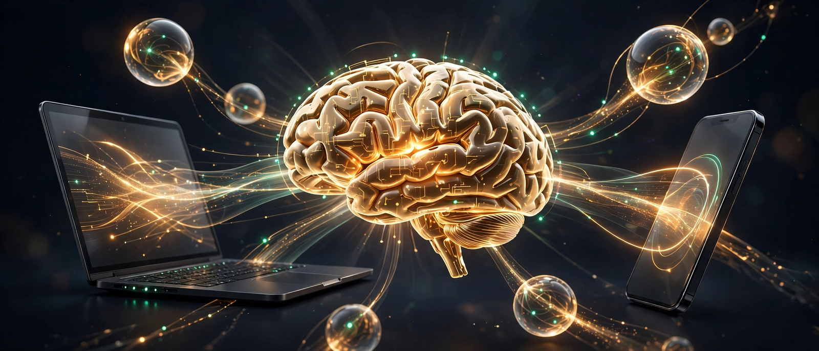 One AI brain connecting website, phone, and social channels