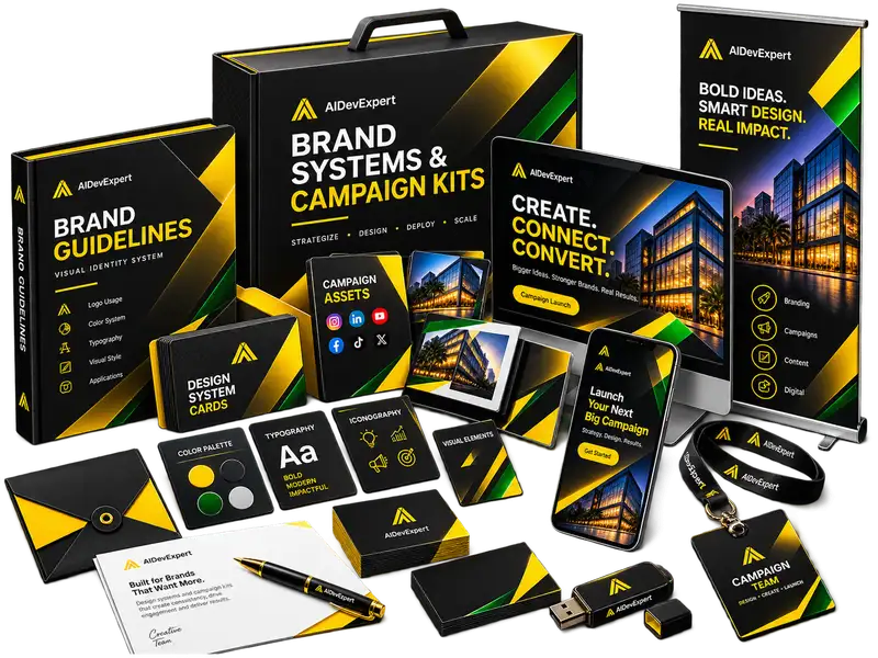 Brand Systems & Campaign Kits illustration