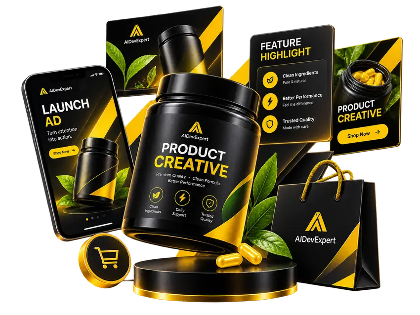 Ecommerce Product Creatives illustration