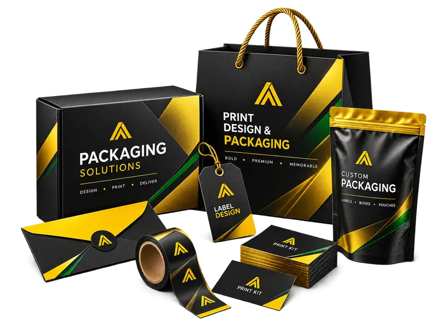 Print Design & Packaging illustration