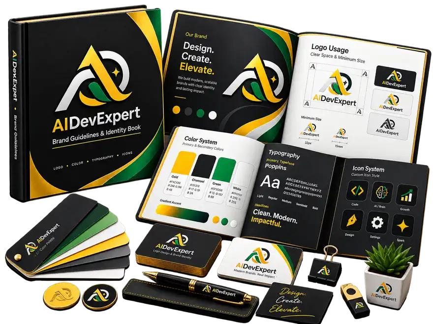 Brand guidelines identity system