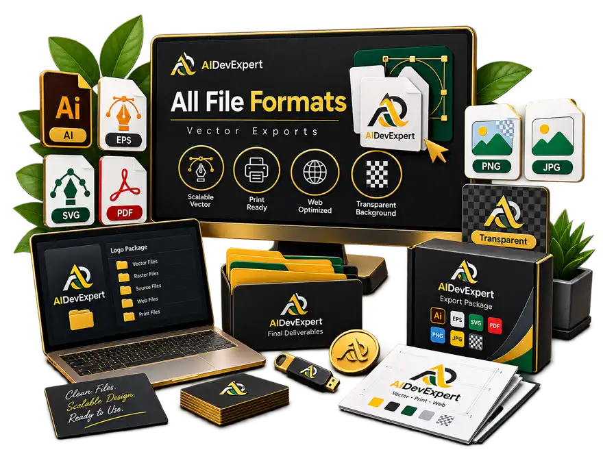 Logo vector and export file formats