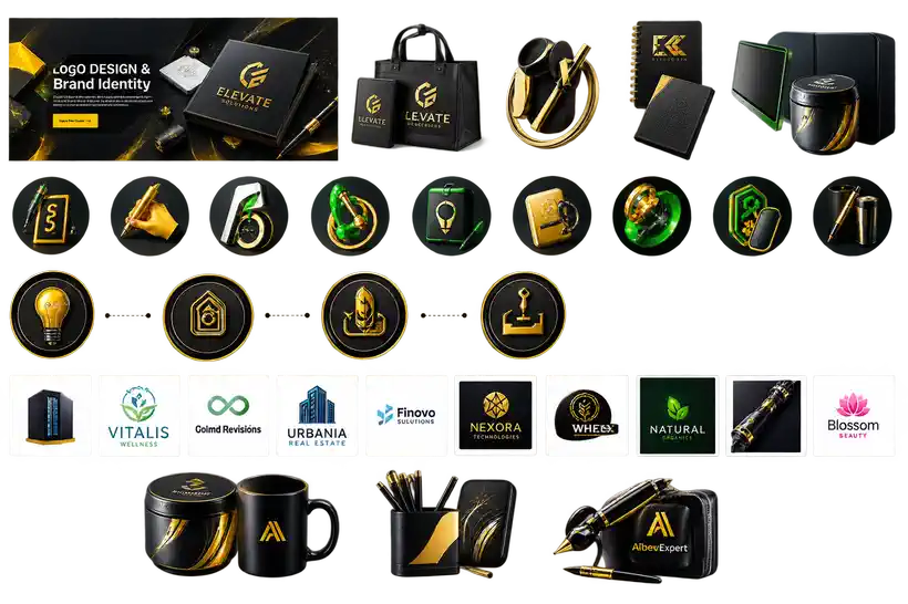 Logo design visual collection