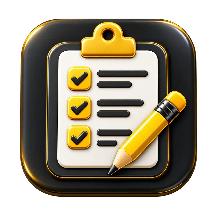 Quality check process icon