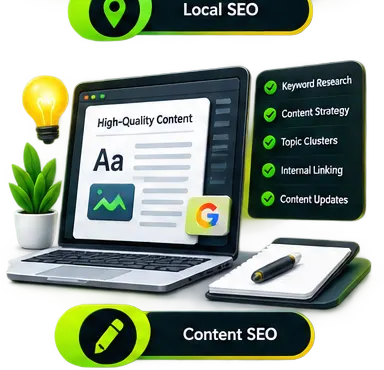 Content SEO illustration