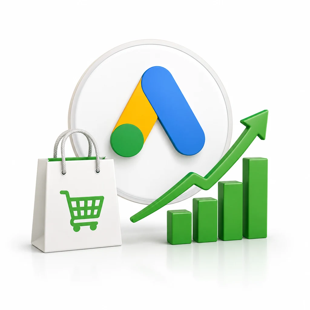 Google Shopping & Performance Max illustration