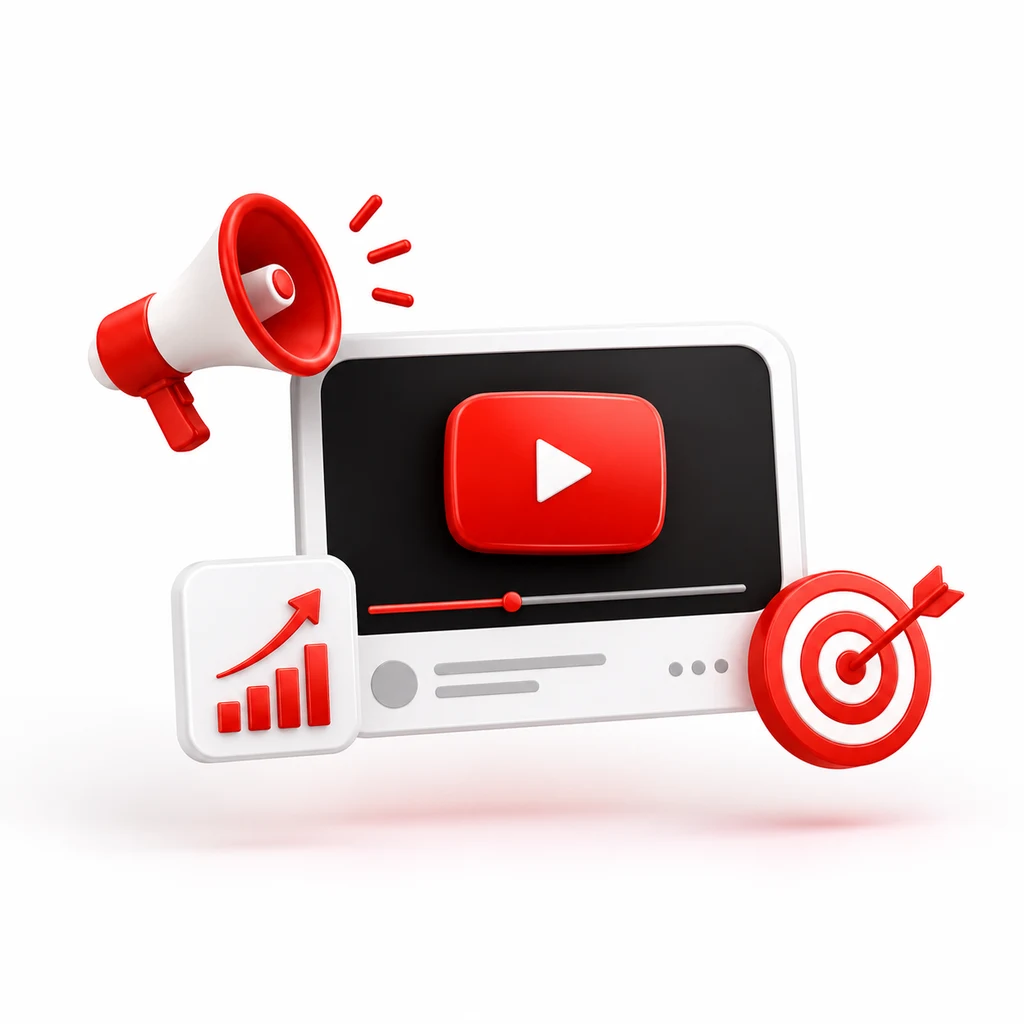 YouTube & Video Commerce illustration