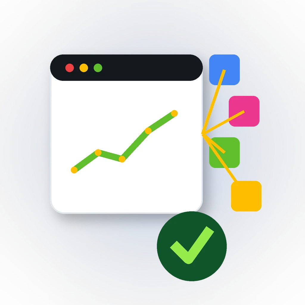 Pixel, CAPI, GA4 & Revenue Tracking illustration